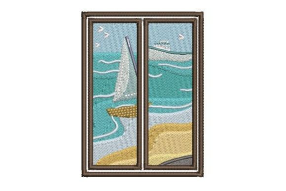 A Coastal Landscape for Boutique Apparel: Seaskape Through a Window