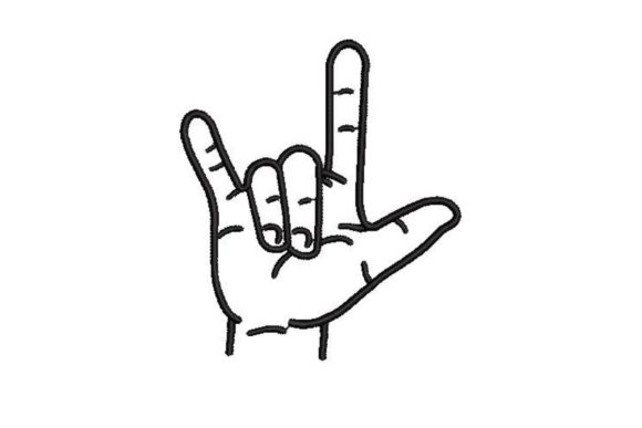 A Designer's Honest Look at the ASL I Love You Embroidery File