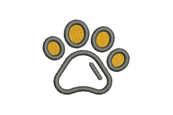 A Designer's Review of the Dog Footprint Embroidery Design