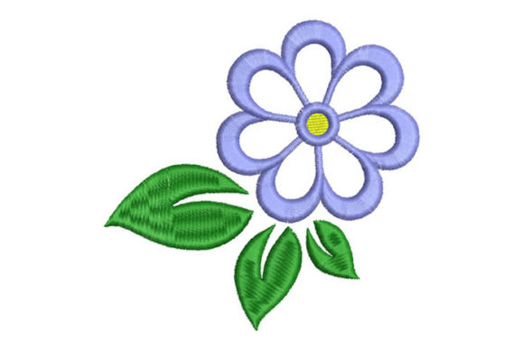 A Designer's Review of the Flower with Green Leaves Embroidery
