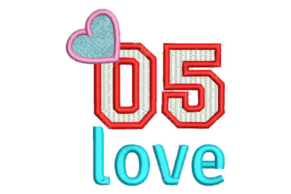 A Heartfelt Embroidery Design for Celebrating Love
