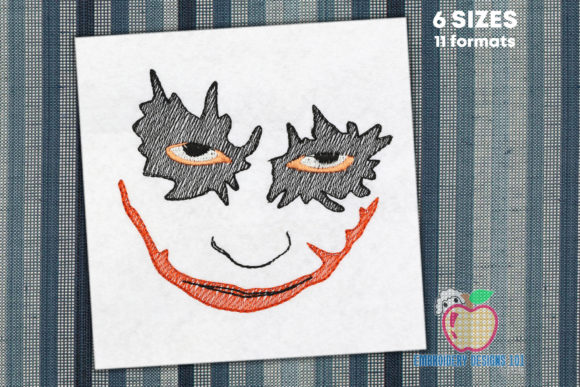 A Real-World Review of the Scary Clown Face Embroidery Design