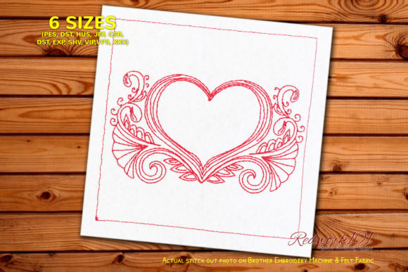 Abstract Heart Pattern: A Seasonal Embroidery Designer's Review