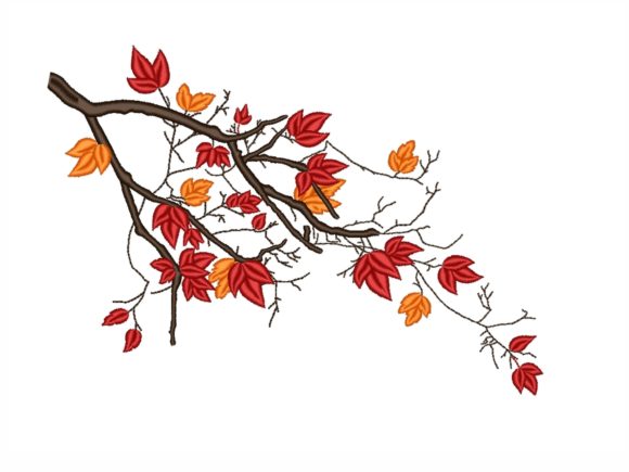 Autumn Branch Embroidery Design: A Seasonal Product Review