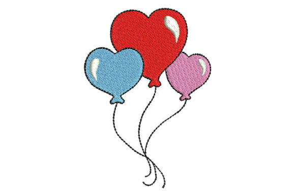 Balloon Hearts Embroidery Design: A Seller's Review
