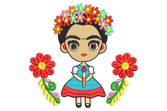Girl Animated with Flowers: A Designer’s Craft Fair Review