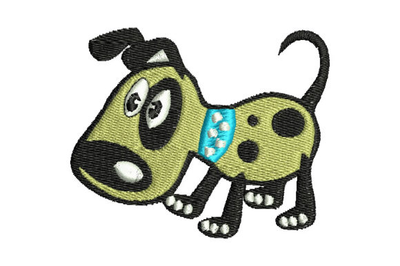 Is This Cute Dog Embroidery Design a Smart Choice for Your Shop?