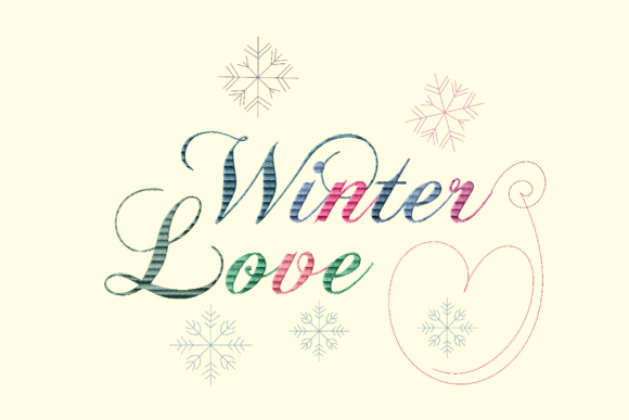 Winter Love Snow Flakes: A Professional Design Review for Business Merch